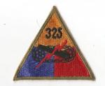 Patch 325th Armored Tank Battalion