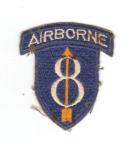 US Army 8th Infantry Division Airborne