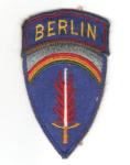 Patch Berlin Brigade 1950's German Made Tab
