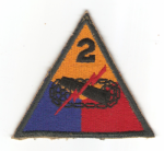 US Army Patch 2nd Armored Division 1950's