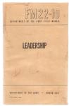 FM 22-10 Field Manual Leadership