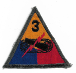3rd Armored Division Patch 1950's