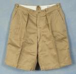 US Army Men's Cotton Khaki Shorts Size 36