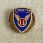 An 11th Airborne Division Pin Insignia Button