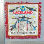 USAF Lackland Base Pillow Case Sweetheart 1950's
