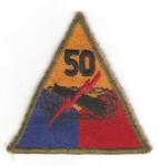 US Army 50th Armored Division Patch