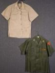 Vietnam Colonel MACV Sateen & Khaki Shirt
