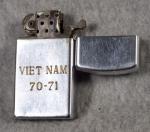 Vietnam Era Souvenir Zippo Slim Lighter 