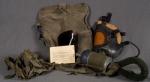 Vietnam Era M24 Helicopter Aircrew Gas Mask 