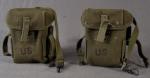 Two M14 Small Arms Ammo Pouch Vietnam Era Pair