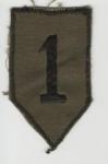 Vietnam era Patch 1st Infantry Division Theater 
