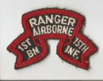 Ranger Airborne 1st Battalion 75th Infantry Scroll