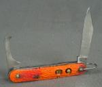 Camillus Orange Paratrooper Switchblade Knife