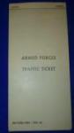 Armed Forces Traffic Ticket Book