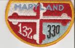 USAF AFROTC Maryland 133rd 330th ROTC Patch
