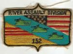 USN Navy 152 River Assault Division Vietnam Patch
