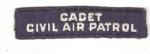 US CAP Civil Air Patrol Cadet Patch Tape