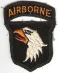 Patch 101st Airborne Division Velvet Variation