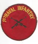 Navy 1st Naval Infantry Battalion Patch Vietnam