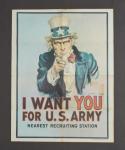 US Army Uncle Sam Poster 1975