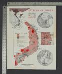 US Army Pattern of Power Map Vietnam 1965