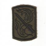 Theater Made 198th Infantry Brigade Patch