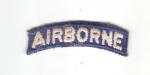 Paratrooper Blue Airborne Division Patch Tab