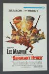 Sergeant Ryker Movie Poster 1968 Lee Marvin