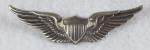 US Army Pilot Wing Sterling 2 Inch Pin Back