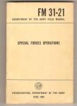FM 31-21 Field Manual Special Forces Operations