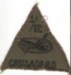 Vietnam Crusaders Armored Patch 1/72