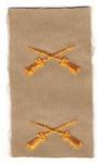 Vietnam Era Infantry Collar Patch Set