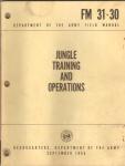 Jungle Training and Operations Manual FM 31-30