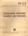 Psychological Operations Manual FM 33-5 1966