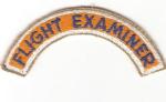 USAF Flight Examiner Arc Tab Patch