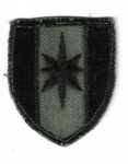 Vietnam 44th Medical Brigade Patch Early Subdued