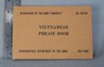 Manual July 1962 Vietnamese Phrase Book