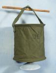 US Army Collapsible Field Shower Pail 1969