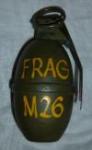 M26 Wooden Dummy Grenade Vietnam era