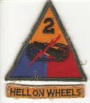 Vietnam Second Armored Division Patch