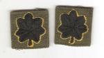 Vietnam Theater Made Major Rank Insignia Patches