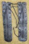 Lace-in Boot Zippers 9 Hole Pair