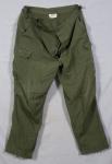 Early Vietnam Era Jungle Trousers Poplin Large