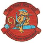 USS Tunny Submarine APSS-282 Patch Japanese Made