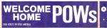 Vietnam Era Welcome Home POW Bumper Sticker