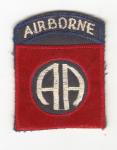 Vietnam US Army 82nd Airborne Patch Theater Made