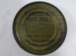 Chocolate Nut Roll Ration Tin 1970's