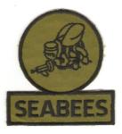 USN Navy Seabees Pocket Patch