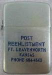 Lighter Ft Leavenworth Reenlistment