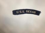 USS Baxar Ship Patch Tab